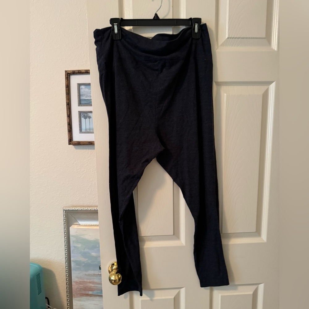 Old Navy Gray Maternity Leggings-L-worn twice